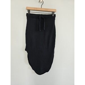 Frank & Eileen S Donegal‎ Unforgettable Women's Black Skirt Cotton Terry Jersey